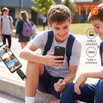 cle usb ultra-rapide type-c 3.2 ado montre photo voyage a son ami