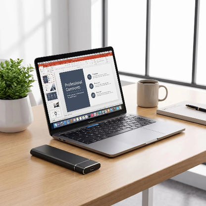 disque dur externe usb 3.1 ultra-rapide 4to plante cafe ordinateur portable