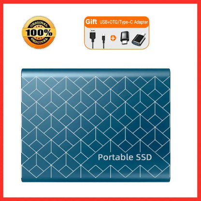 disque dur externe usb 3.2 portable bleu
