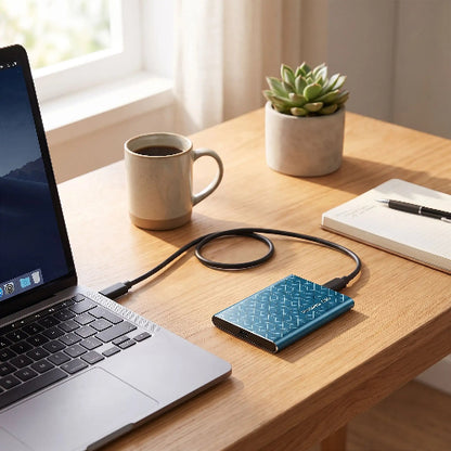 disque dur externe usb 3.2 portable pad plante cafe
