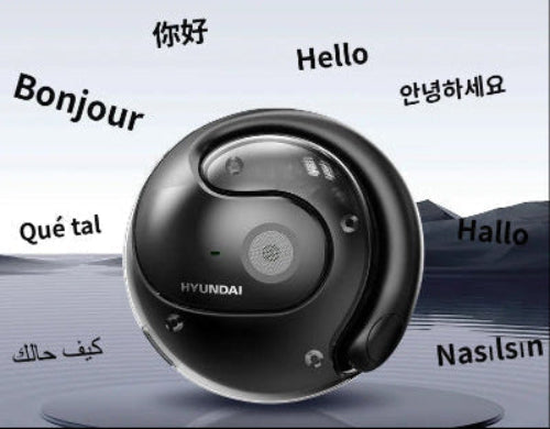 ecouteur traducteur polyglot noir