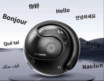 ecouteur traducteur polyglot noir