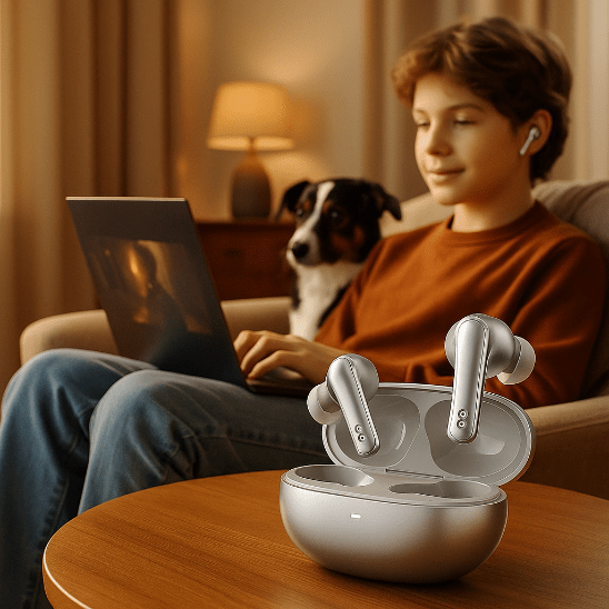 Écouteurs sans fil | QCY MeloBuds N70 - Mon Bureautique