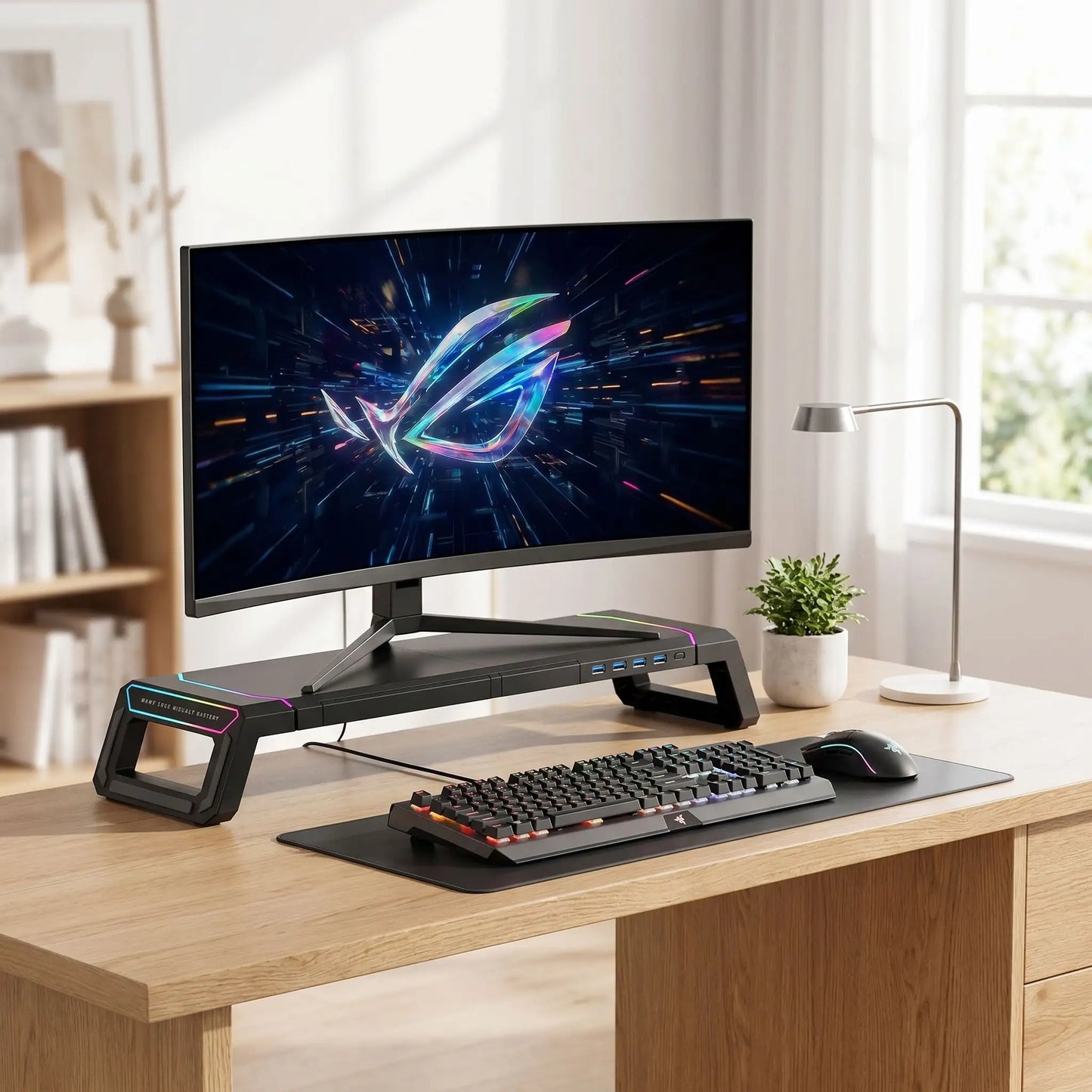 Support ordinateur | Ergonomique LED