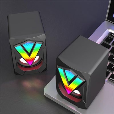 Haut parleur PC finition mate anti rayures