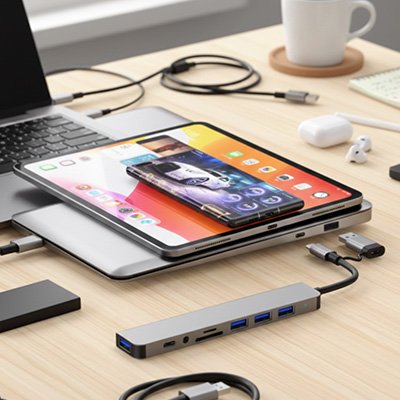 Hub usb​ boitier aluminium robuste