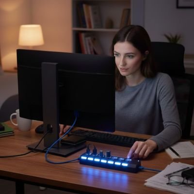 Hub usb​ compatibilité universelle