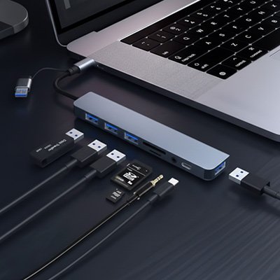 Hub usb​ connectivite etendue multiples ports