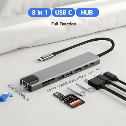 hub usb 8 en 1