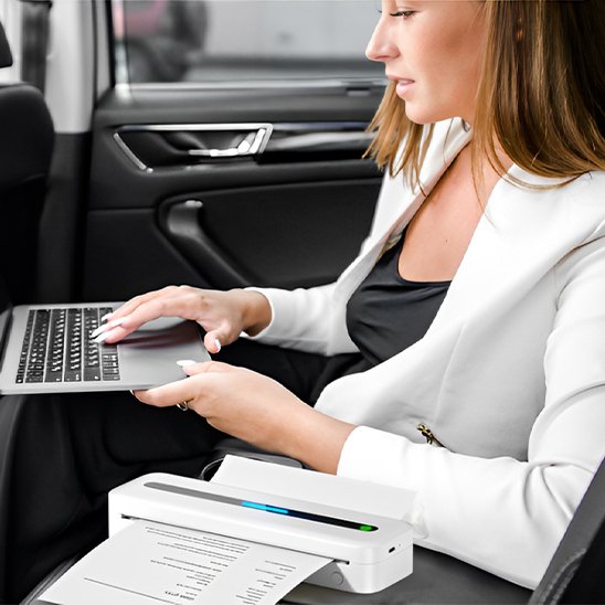 Imprimante thermique pratique partout voyage voiture