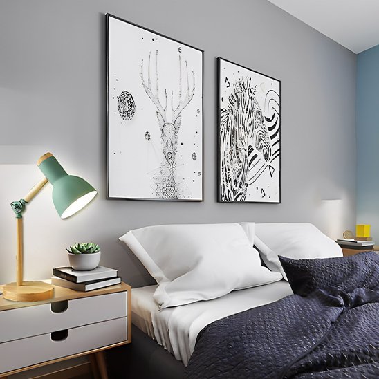 Lampe de bureau compact peu encombrant