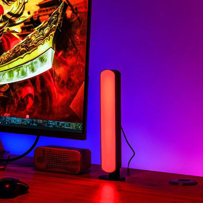 Lampe de bureau LED design cylindrique