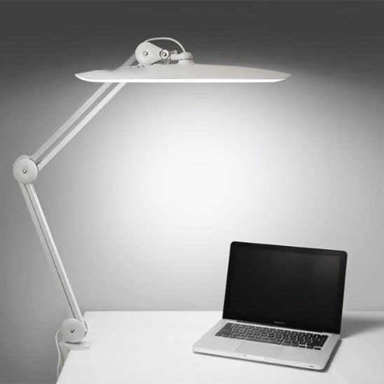 Lampe de bureau LED tete eclairage extra large
