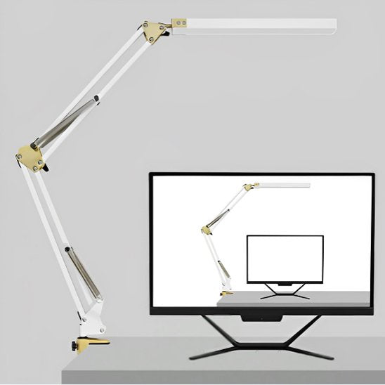 Lampe de bureau positionnement flexible precis