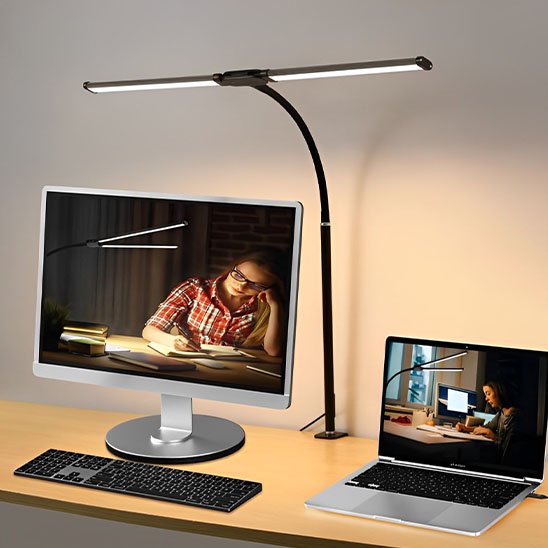 Lampe de bureau temperature couleur variable