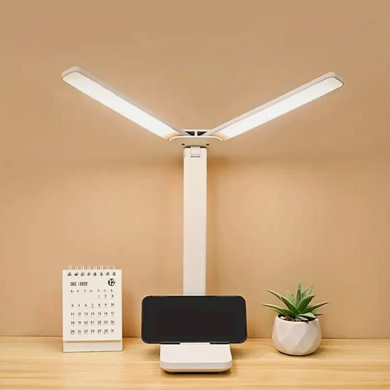 Lampes de bureau base multifonction avec support telephone