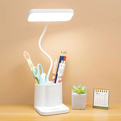 Lampes de bureau finition blanche epuree