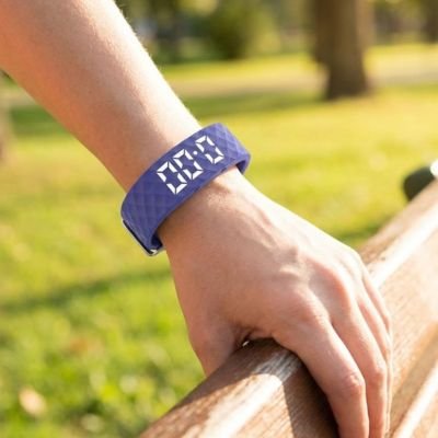 Montre connectée femme bracelet ajustable silicone