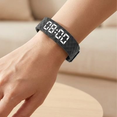 Montre connectée femme style sportif urbain