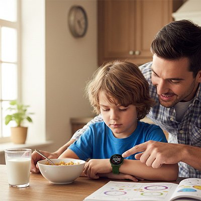 Montre enfant ​affichage moderne