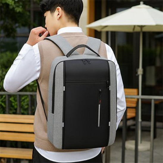 sac a dos ordinateur comforttech gris homme exterieur