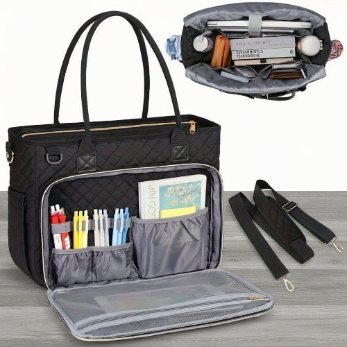 sac a ordinateur femme elegance professionnelle detaille