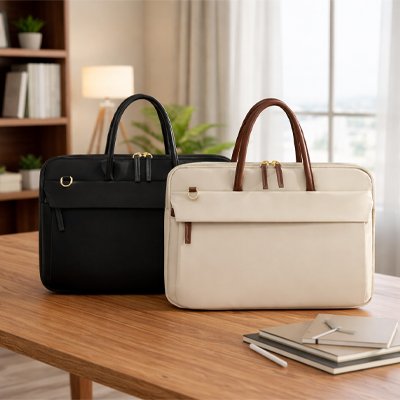 sac ordinateur femme elegance pro choix deux couleurs
