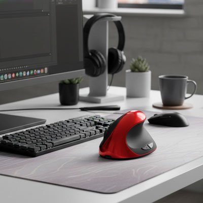 Souris ergonomique capteur performant navigation fluide