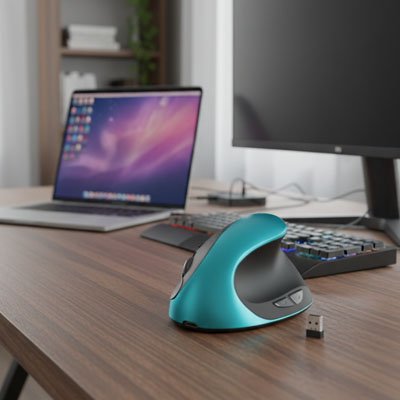 Souris ergonomique fonctionne avec pc mac systemes exploitation courants