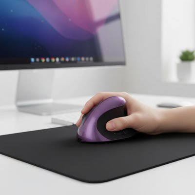 Souris ergonomique liberte mouvement sans contrainte cable