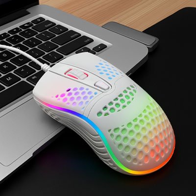 Souris filaire eclairage rgb retroeclairage multicolore