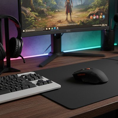 Souris sans fil gamer​ boutons latéraux personnalisables