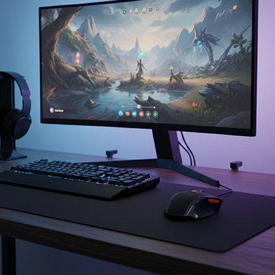 Souris sans fil gamer​ connexion usb plug and play