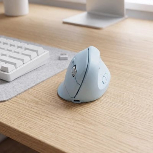 souris ergonomique sans fil confort pro bleu clavier