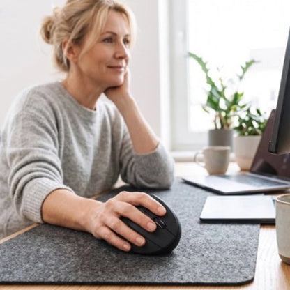 souris verticale ergonomique confort pro femme cafe ordinateur