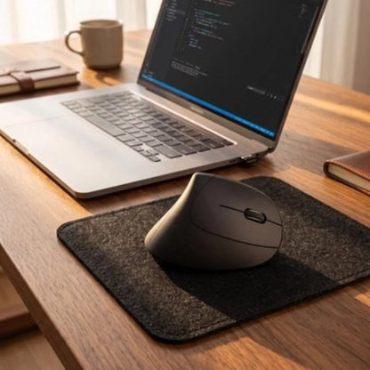souris verticale ergonomique confort pro petit tapis gris