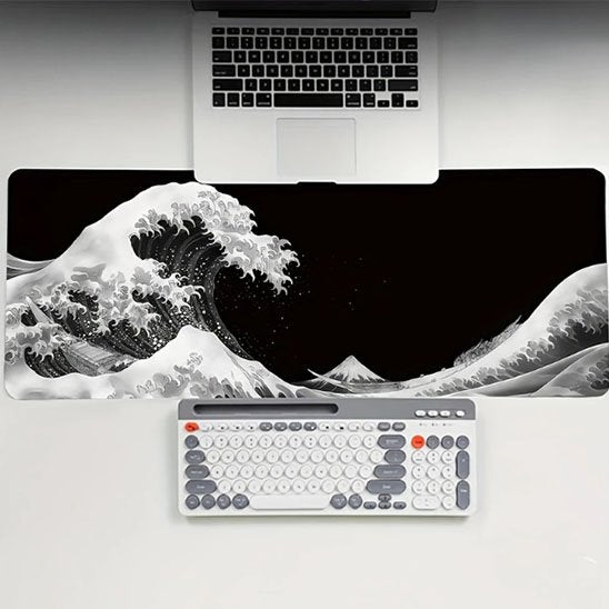 Sous main bureau surface textile anti dérapante