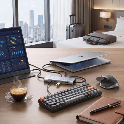 station d'accueil proconnect 8-en-1 clavier souris portable