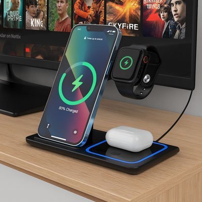 station de charge telephone