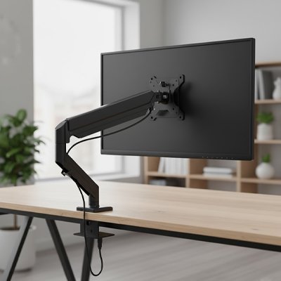 Support ecran PC adapte differente epaisseur