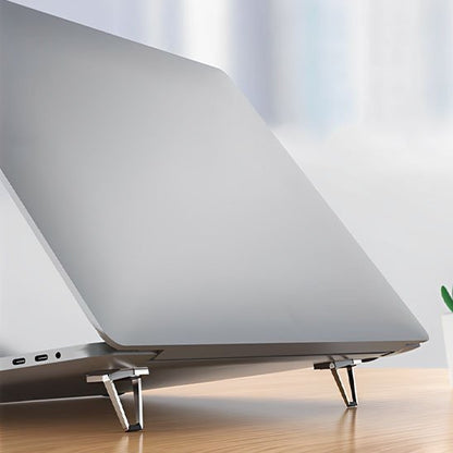 Support ordinateur portable pieds antidérapants base stable