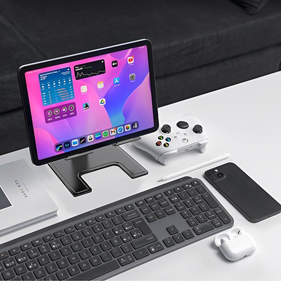 Support pour tablette accueille tablettes iPads 