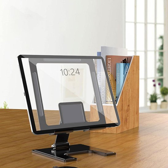 Support pour tablette encadrement maintien sécurisé