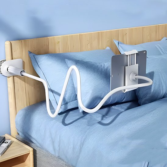 Support pour tablette utilisable lit bureau cuisine