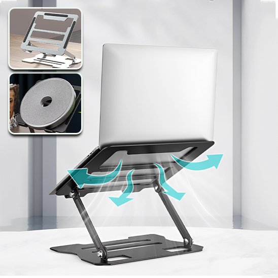 support ordinateur portable pliable