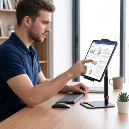support pour tablette ajustable mains libres clavier souris